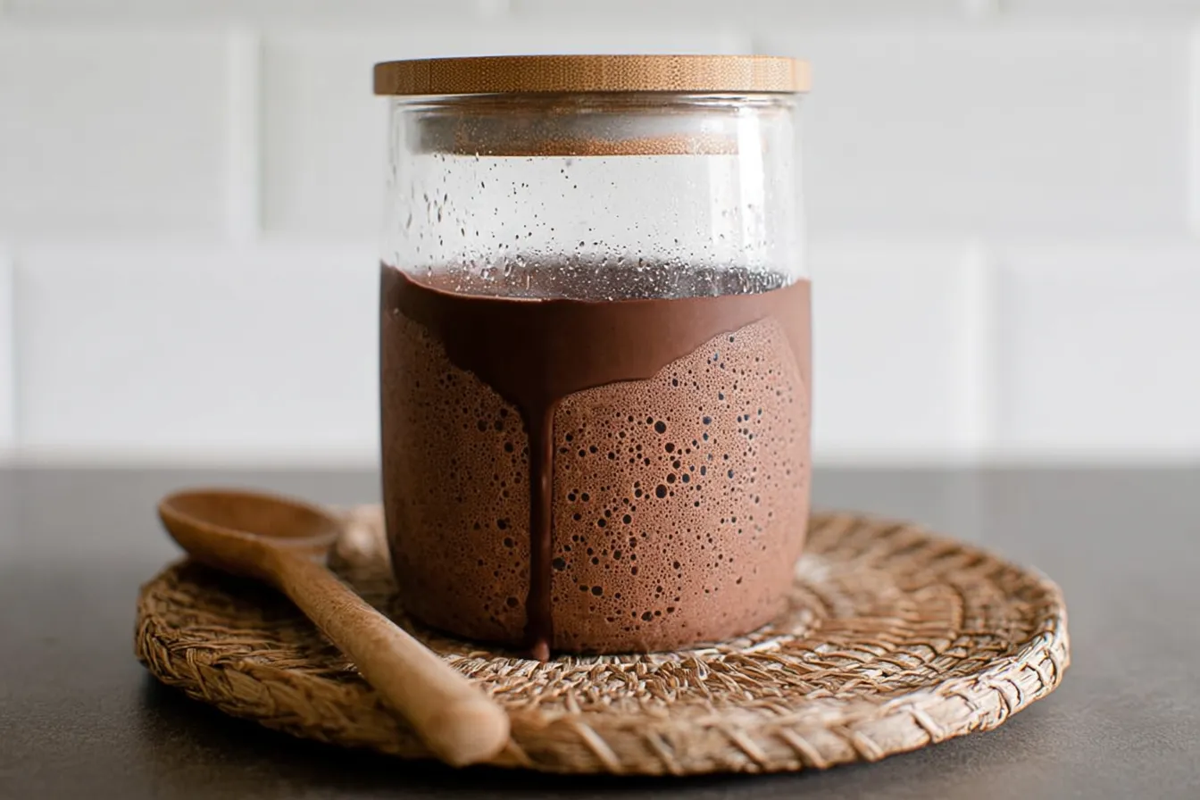 Sourdough Chocolate Starter (how to make one and where to use)