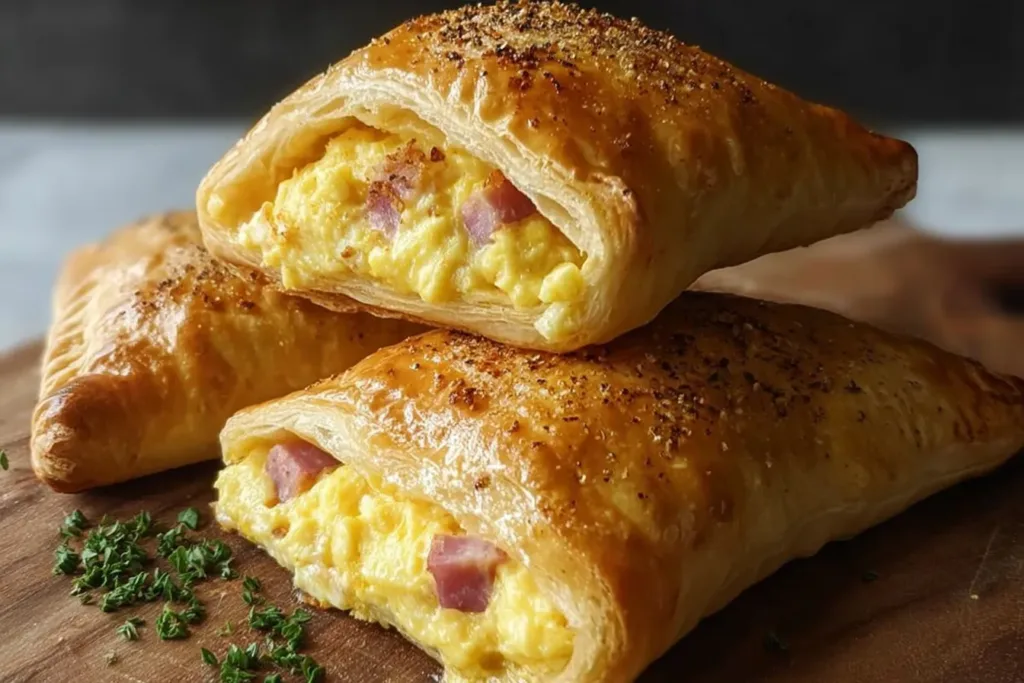 Sourdough Discard Breakfast Pockets Freshly Baked