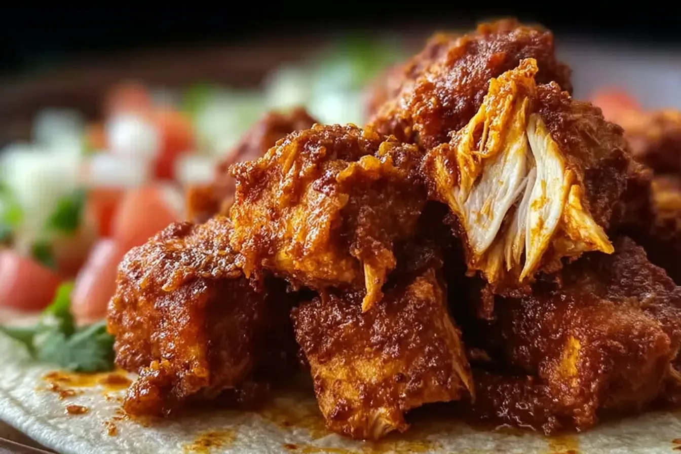 Spicy Air Fryer Jackfruit Chicken: Delicious Recipe