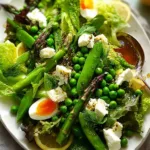 Colorful Spring Salad Loaded with Fresh Ingredients