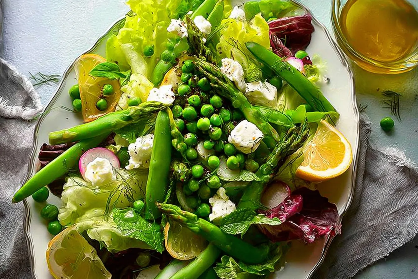 Spring Salad! Deliciously Fresh and Vibrant for Your Table 4 Spring Salad!