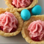 Delicious Strawberry Cookie Cups Ready to Enjoy
