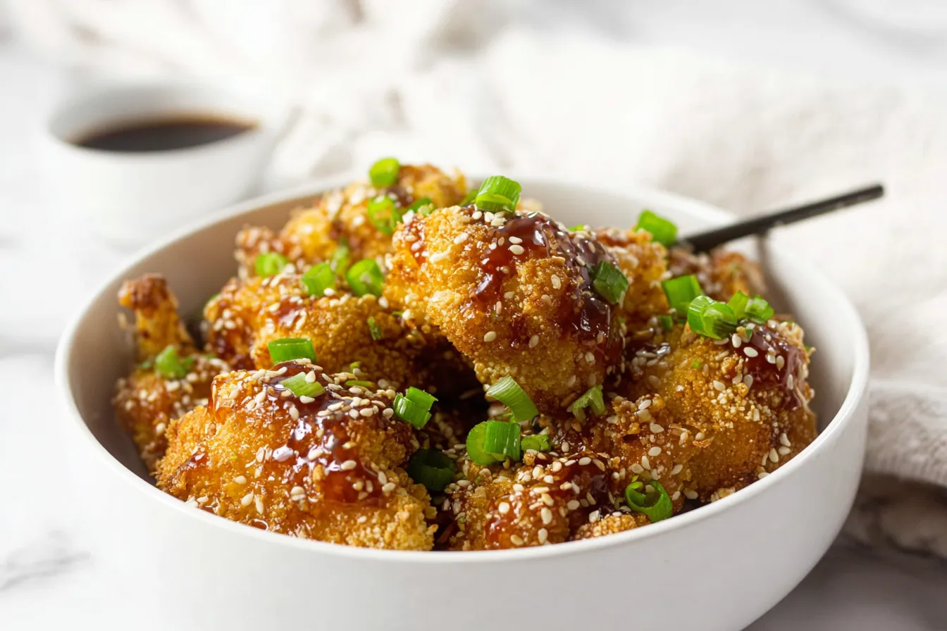Teriyaki Cauliflower Wings: Crispy Air Fryer Snack You Will Make On Repeat