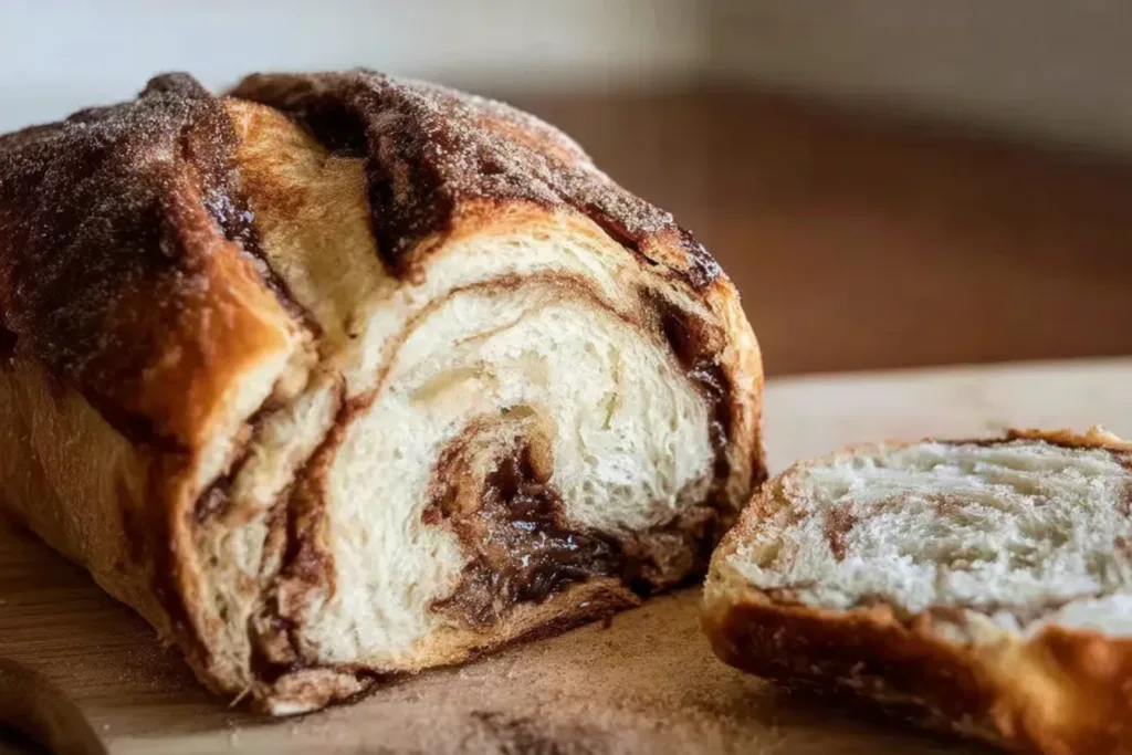 The Best Cinnamon Sugar Sourdough Bread Freshly Baked