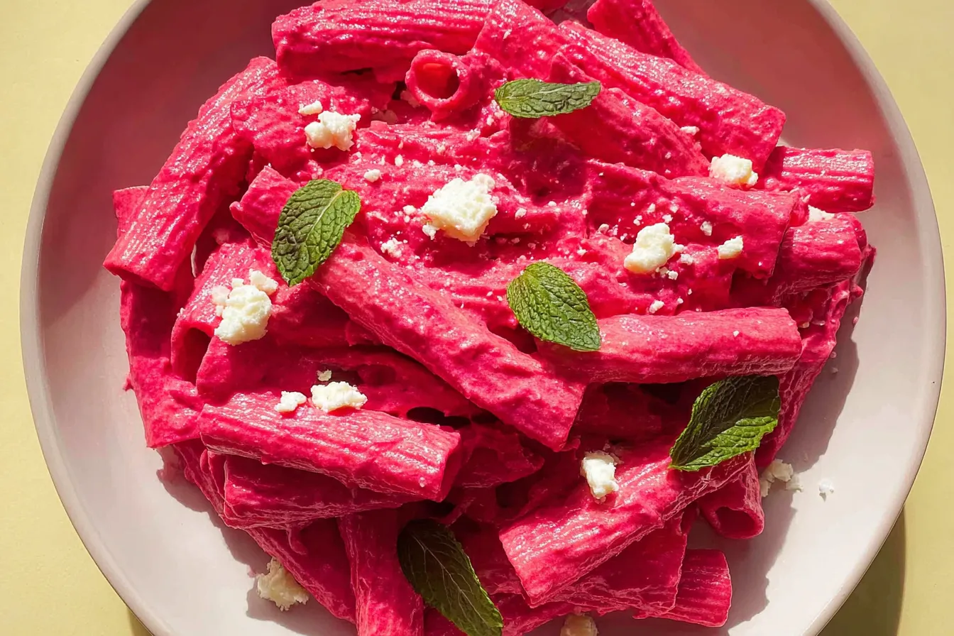 The BEST Pink Sauce Pasta 