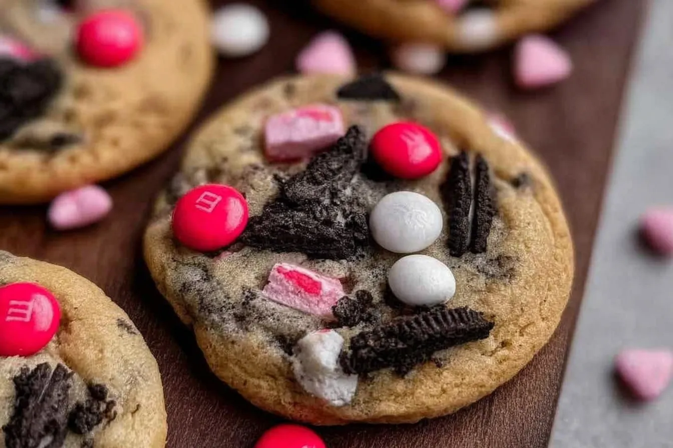 The Best Valentine’s Day Oreo m&m’s Cookies: Love at First Bite 4 The Best Valentine’s Day Oreo m&m’s Cookies