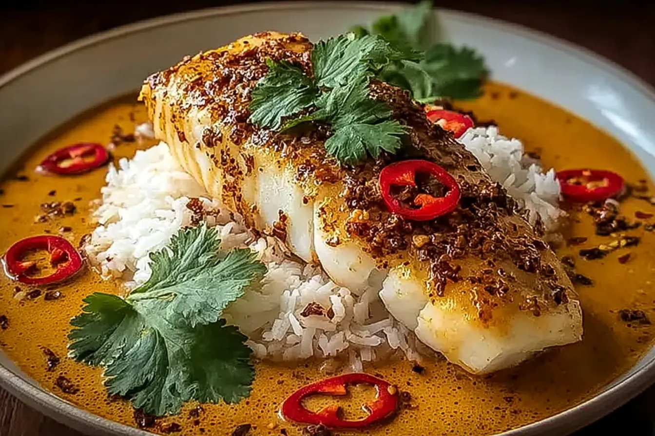 Tropical Grouper with Spicy Coconut: A Flavorful Escape