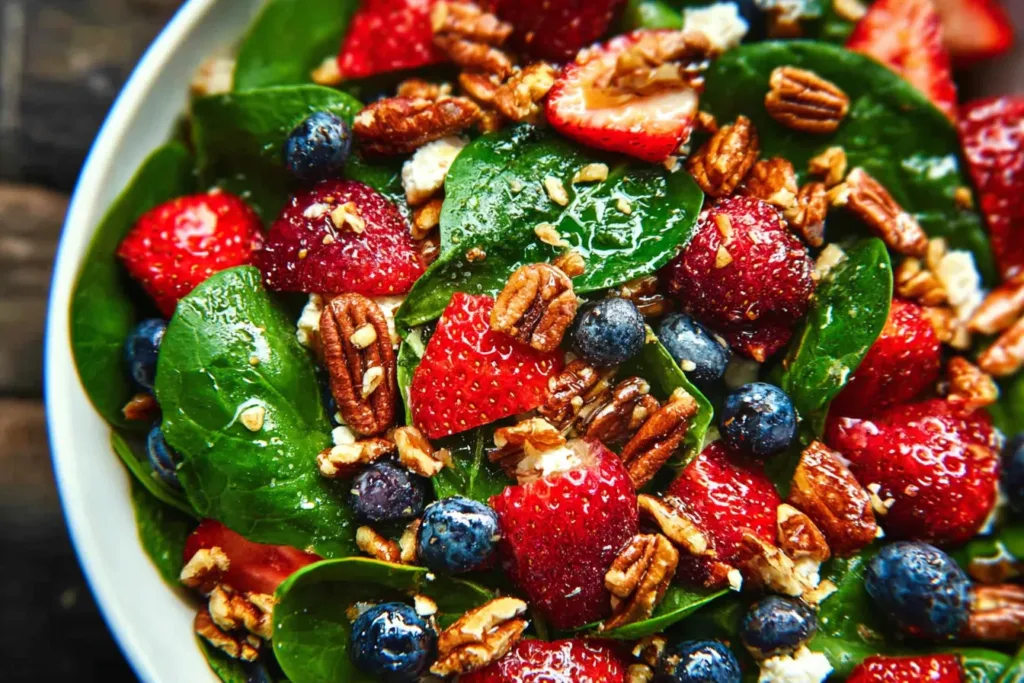 Vibrant 15-Minute Strawberry Spinach Salad