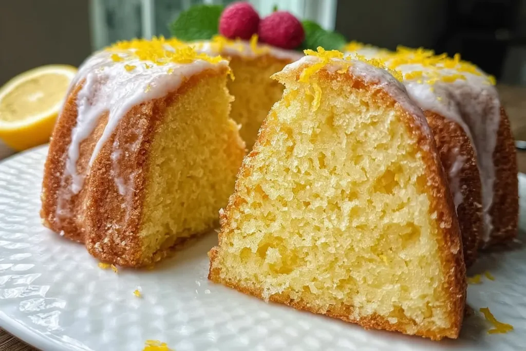 Amazing Sugar Free Pound Cake with Lemon Zest
