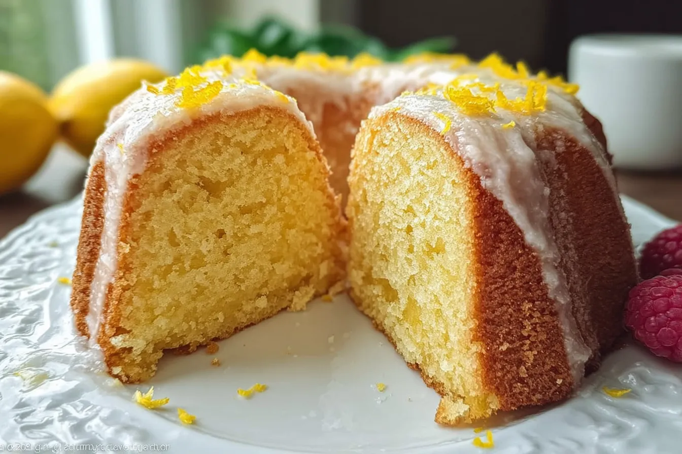 Amazing 1 Sugar Free Pound Cake with Lemon Zest