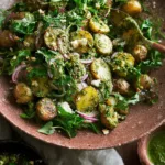 Delicious Arugula Pesto Potato Salad