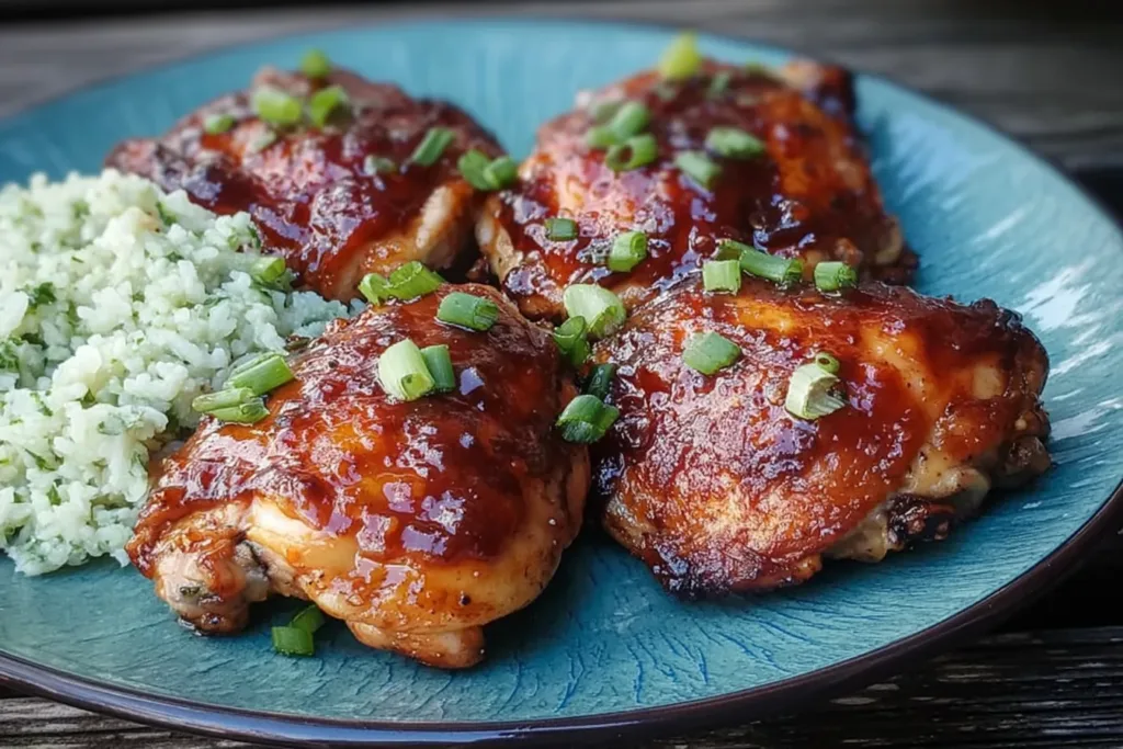Asian Glazed Chicken Thighs - Juicy and Flavorful Dish