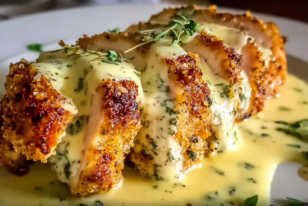 baked caesar chicken with creamy parmesan sauce 2 Baked Caesar Chicken with Creamy Parmesan Sauce - Irresistibly Good