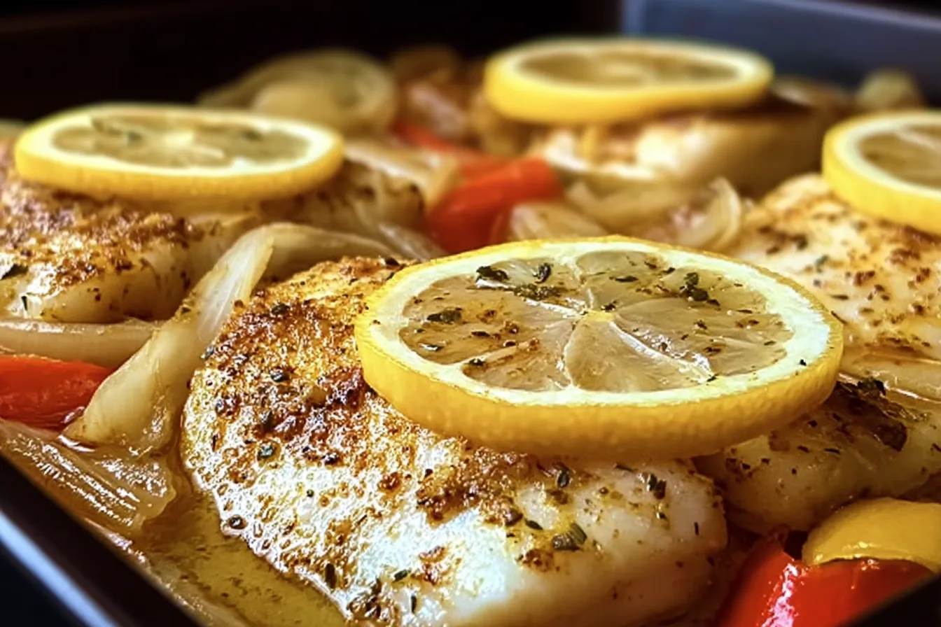 Baked Tilapia In Lemon Garlic Sauce: Quick, Healthy Delight