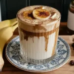 Banana Bread Latte in a Mug with Whipped Cream