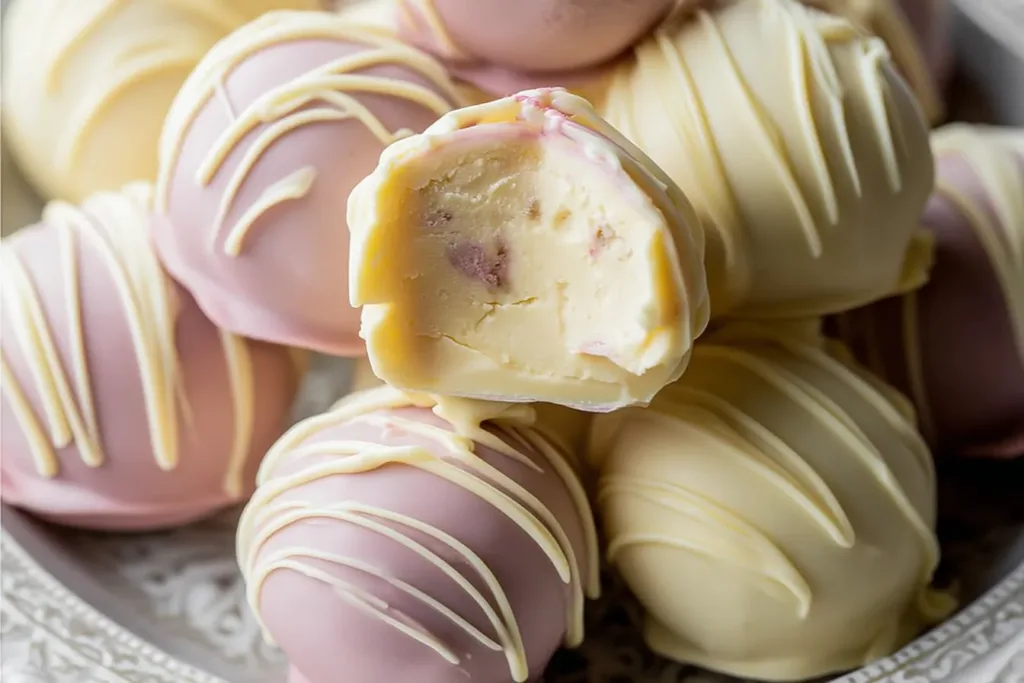 Delicious Banana Pudding Easter Truffles Ready to Enjoy