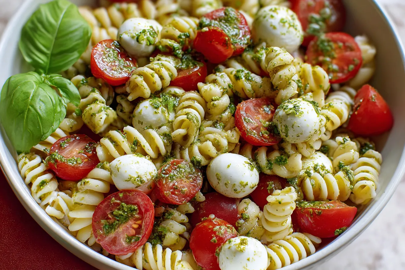 Caprese Pasta Salad Recipe: A Fresh Delight for All 4 Caprese Pasta Salad Recipe