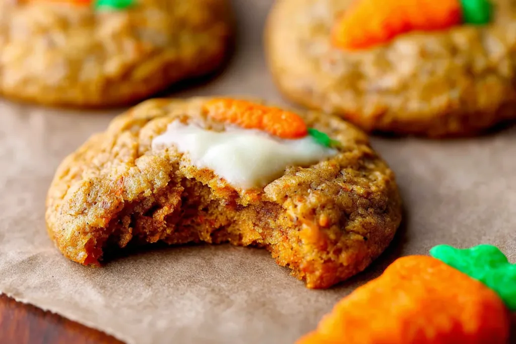 Carrot Cake Cookies Freshly Baked and Ready to Enjoy