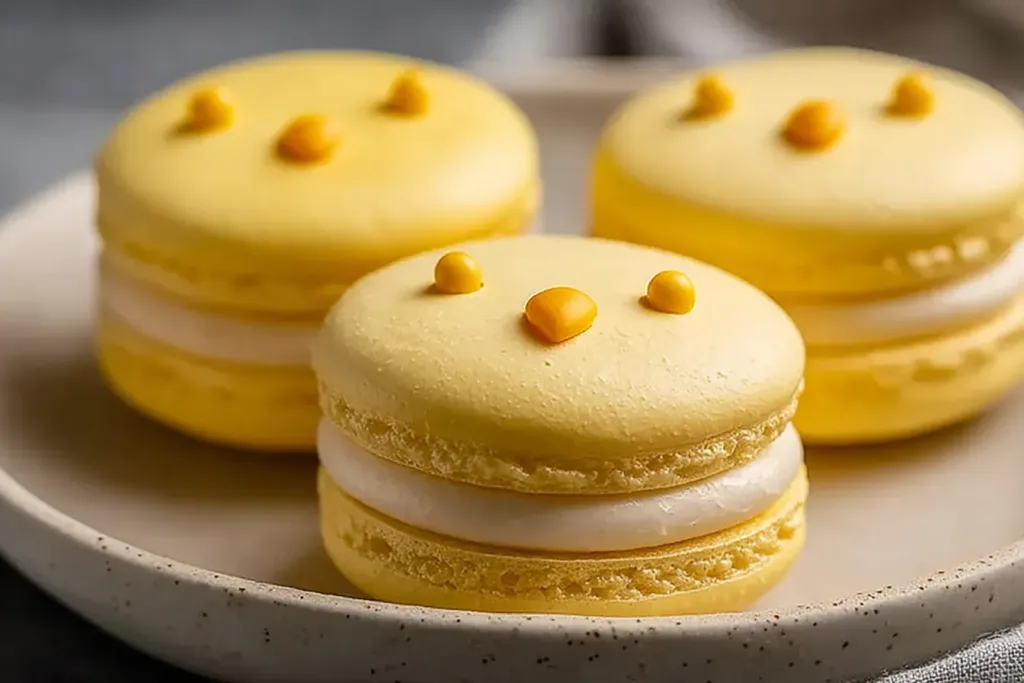 Chick Macarons Fresh from the Oven