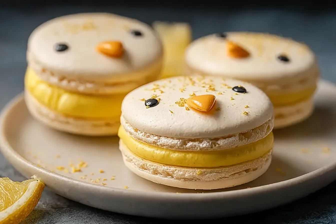 Chick Macarons 