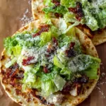Delicious Chicken Caesar Smash Tacos Ready to Serve