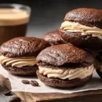 Chocolate Coffee Whoopie Pies Freshly Baked