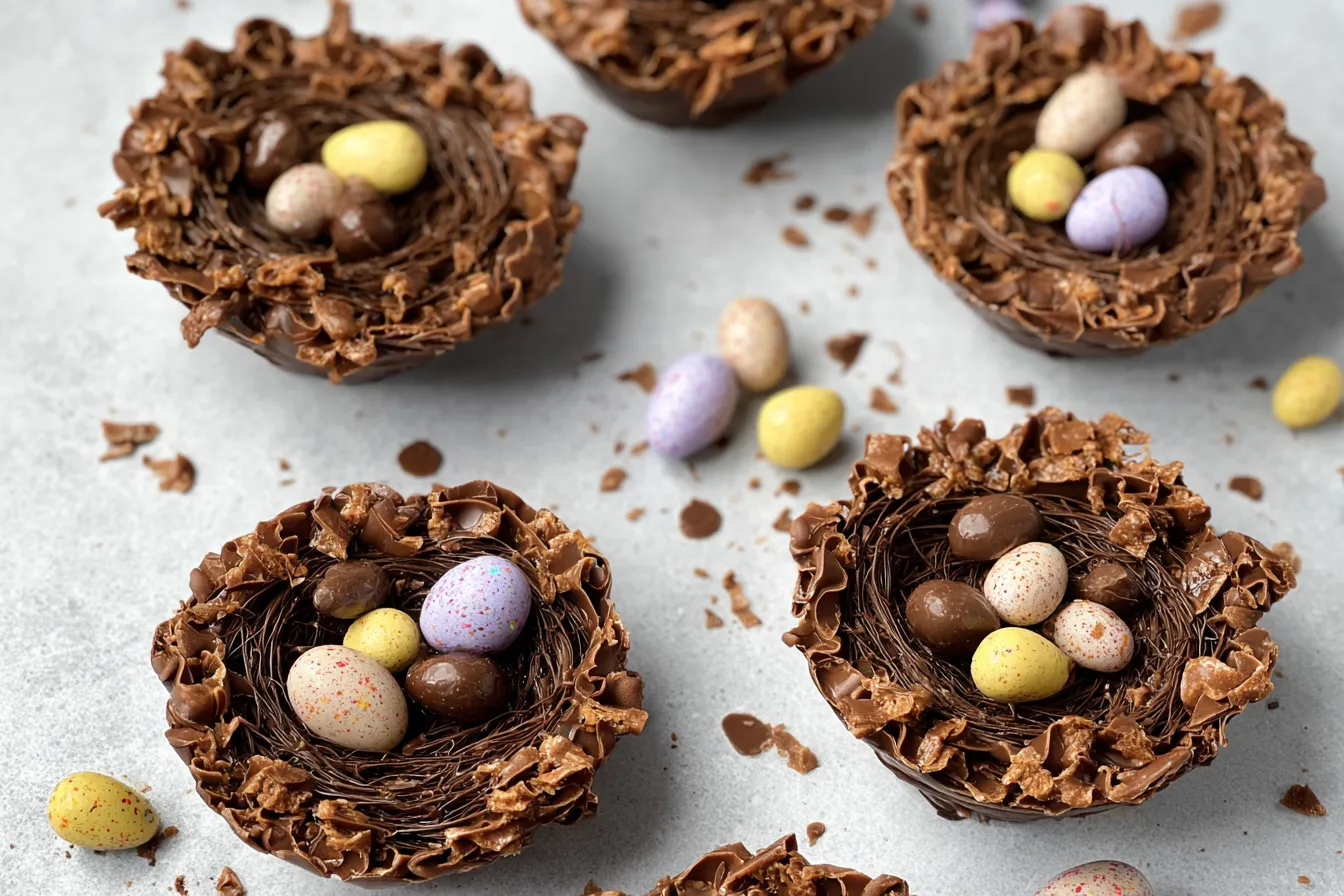 Chocolate Easter Nests 