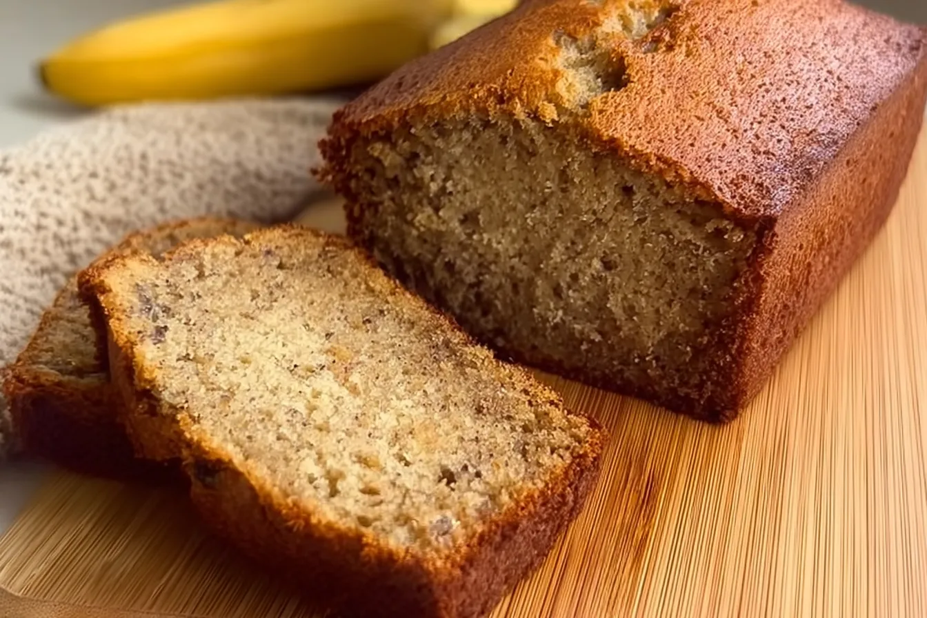 Classic Bread Machine Banana Bread