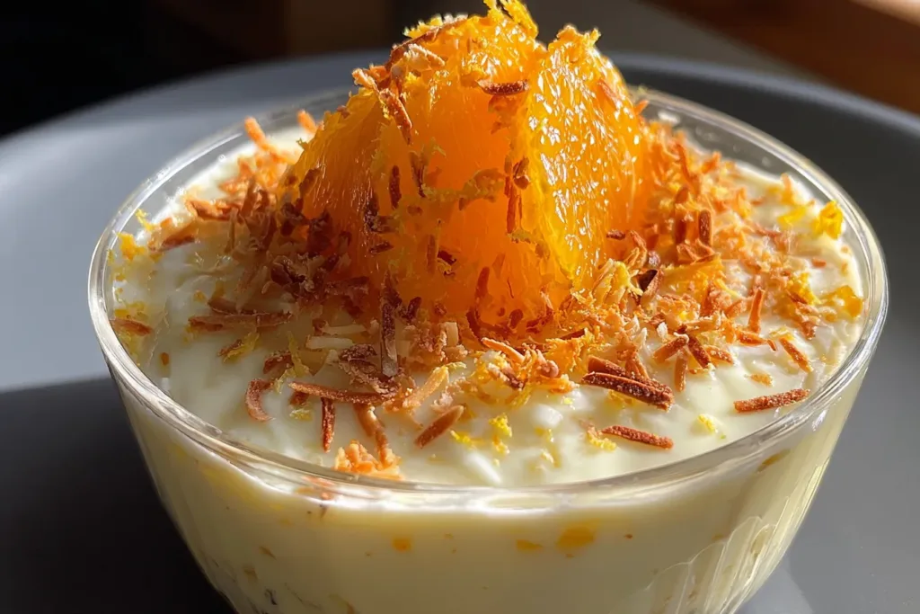 Coconut Orange Dessert: Tropical Flavor Explosion