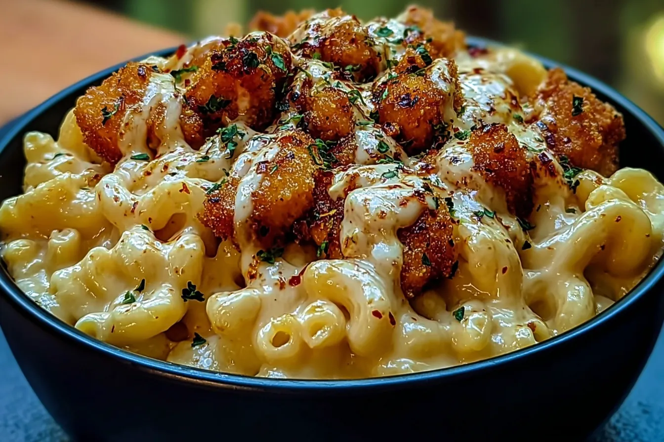 Creamy Honey Pepper Chicken Mac and Cheese Delight Awaits 4 Creamy Honey Pepper Chicken Mac and Cheese Delight