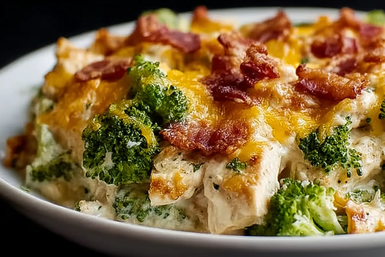 Creamy Low Carb Chicken Casserole (No Noodle Comfort!)