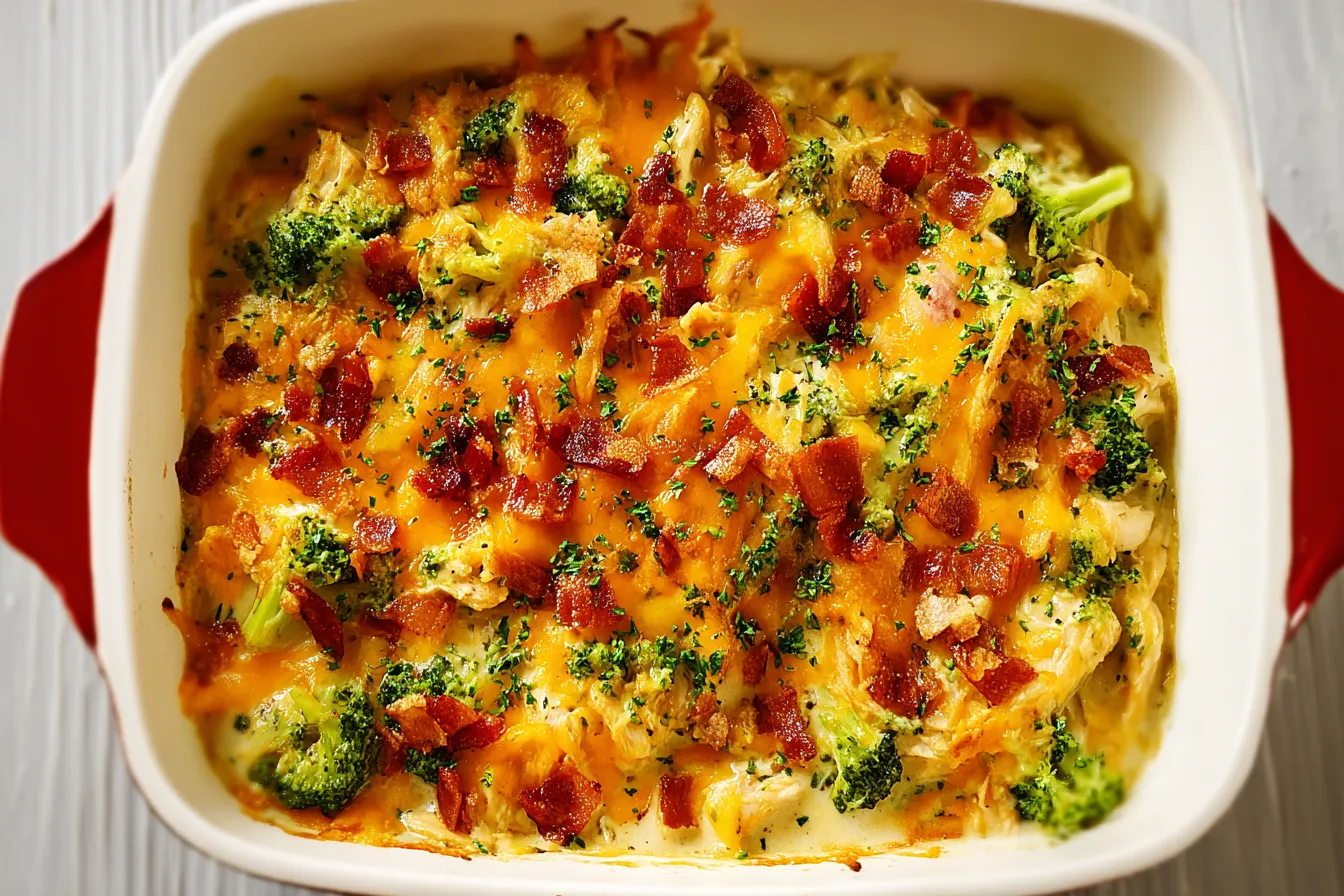 Creamy Low Carb Chicken Casserole