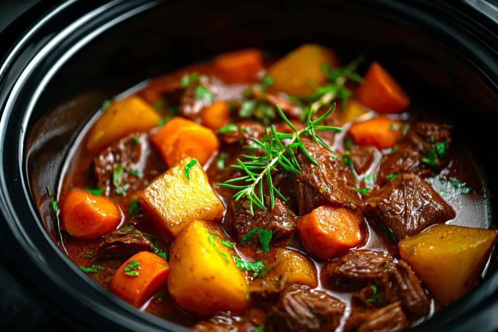 Delicious Crock Pot Beef Stew – High-Protein Comfort Food