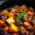 Delicious Crock Pot Beef Stew – High-Protein Comfort Food