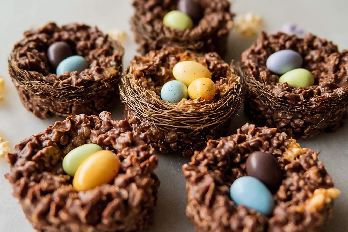 Easter Birds Nest Cookies