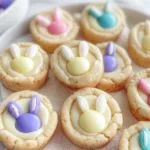 Cute Easter Bunny Sugar Cookie Cups