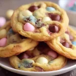 Easter Chocolate Chip Cookies Freshly Baked