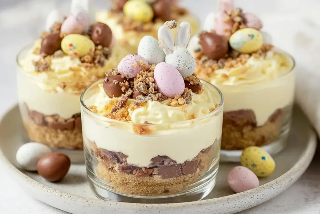 Easter Mini Cheesecakes {No Bake} – Festive Treats