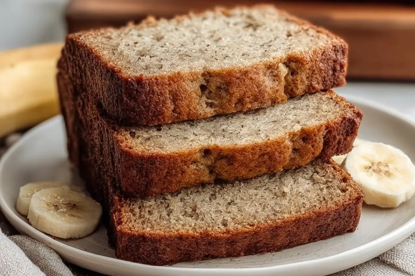 Easy Foolproof Banana Bread Quick Loaf Best Ripe Bananas