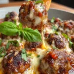 Easy Keto Meatball Casserole Fresh Out of the Oven