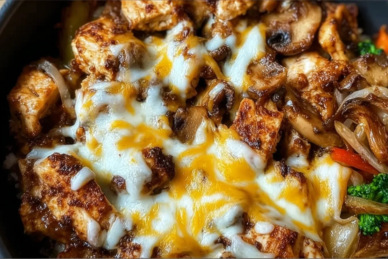 Easy Low Carb BBQ Chicken Bowl