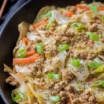 Egg Roll in a Bowl (One-Skillet, Keto) - Healthy Dinner Idea