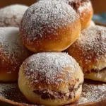 Fluffy Nutella Bombs Freshly Baked