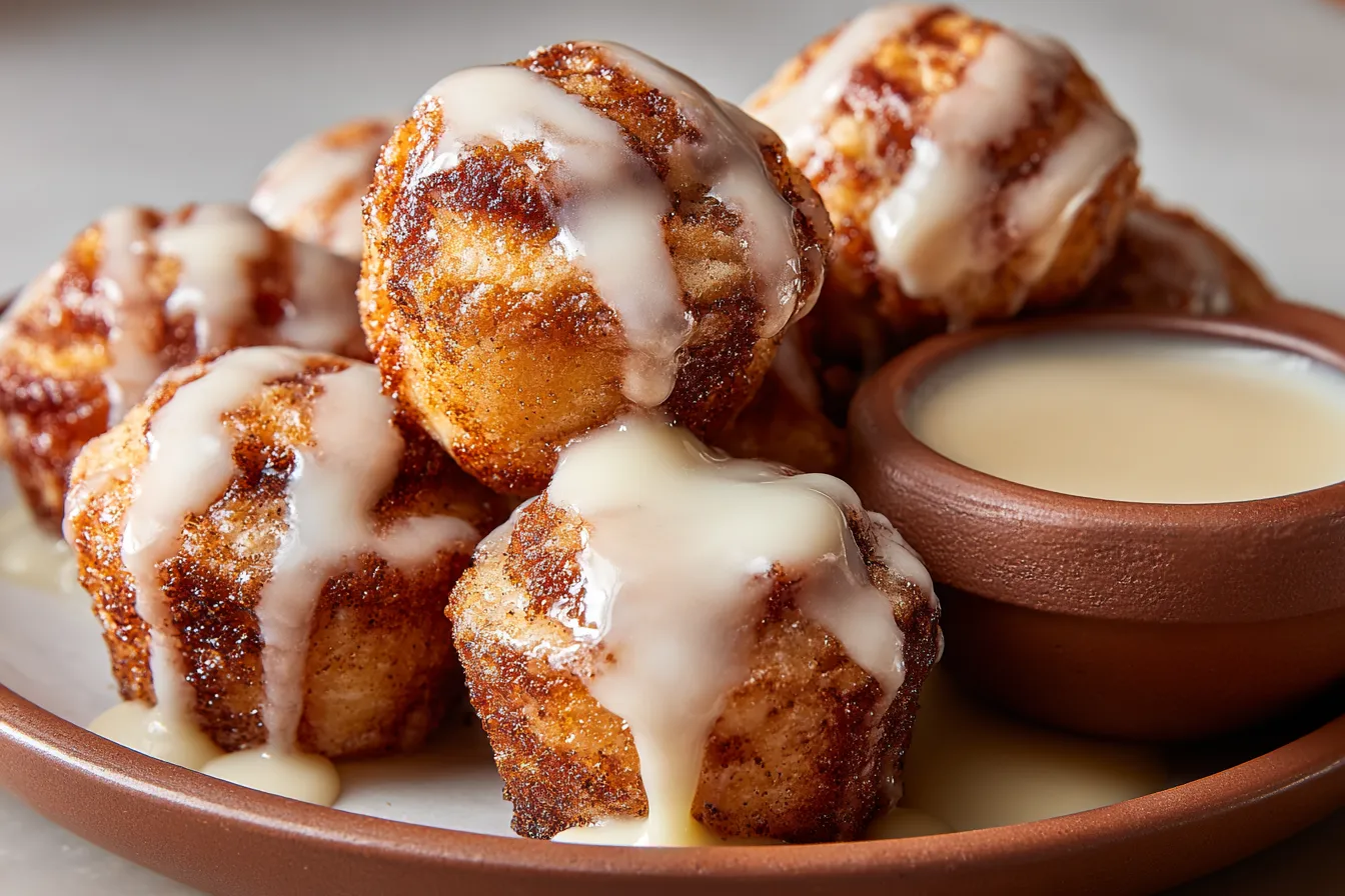 Gooey Sourdough Discard Cinnamon Roll Bites : Easy, Sweet & Perfectly Shareable 