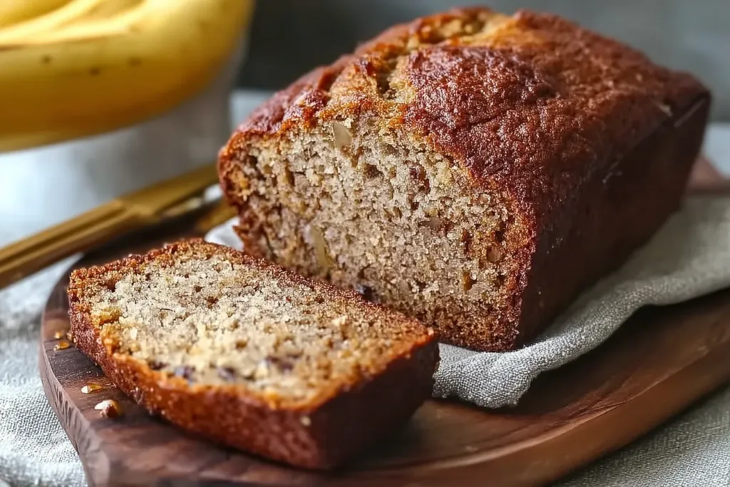 Delicious Greek Yogurt Banana Bread Slices