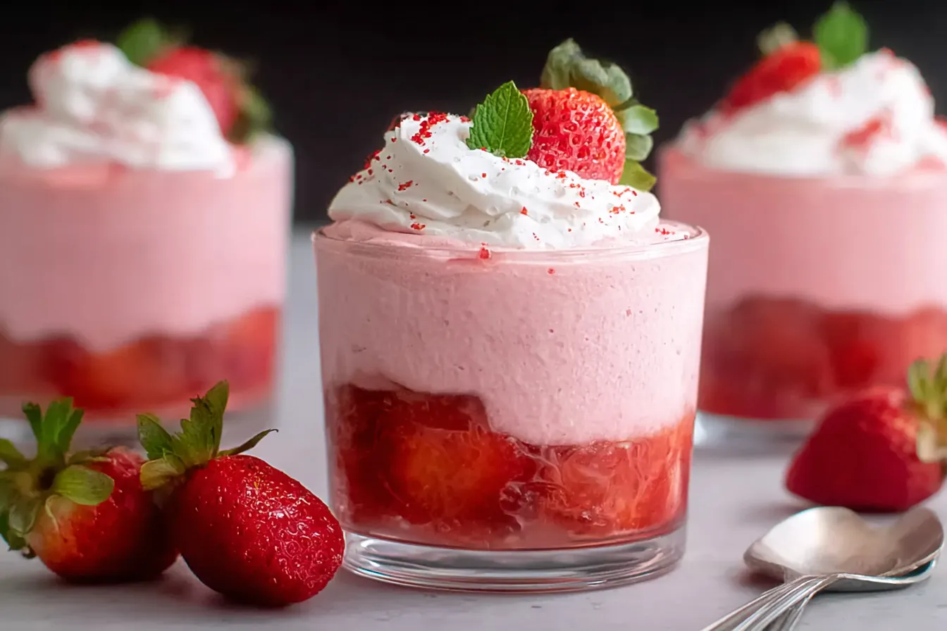 Healthy Strawberry Mousse Recipe 