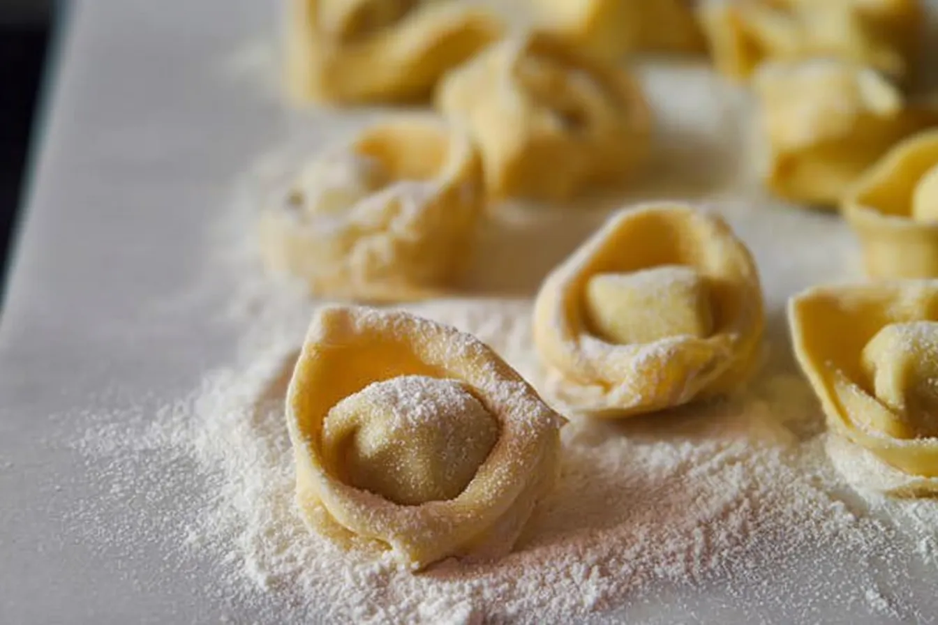 Homemade Cheese Tortellini 