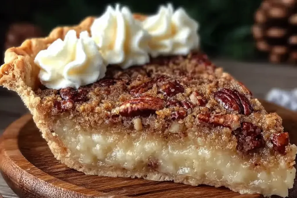 Irresistible Kentucky Sawdust Pie Slice