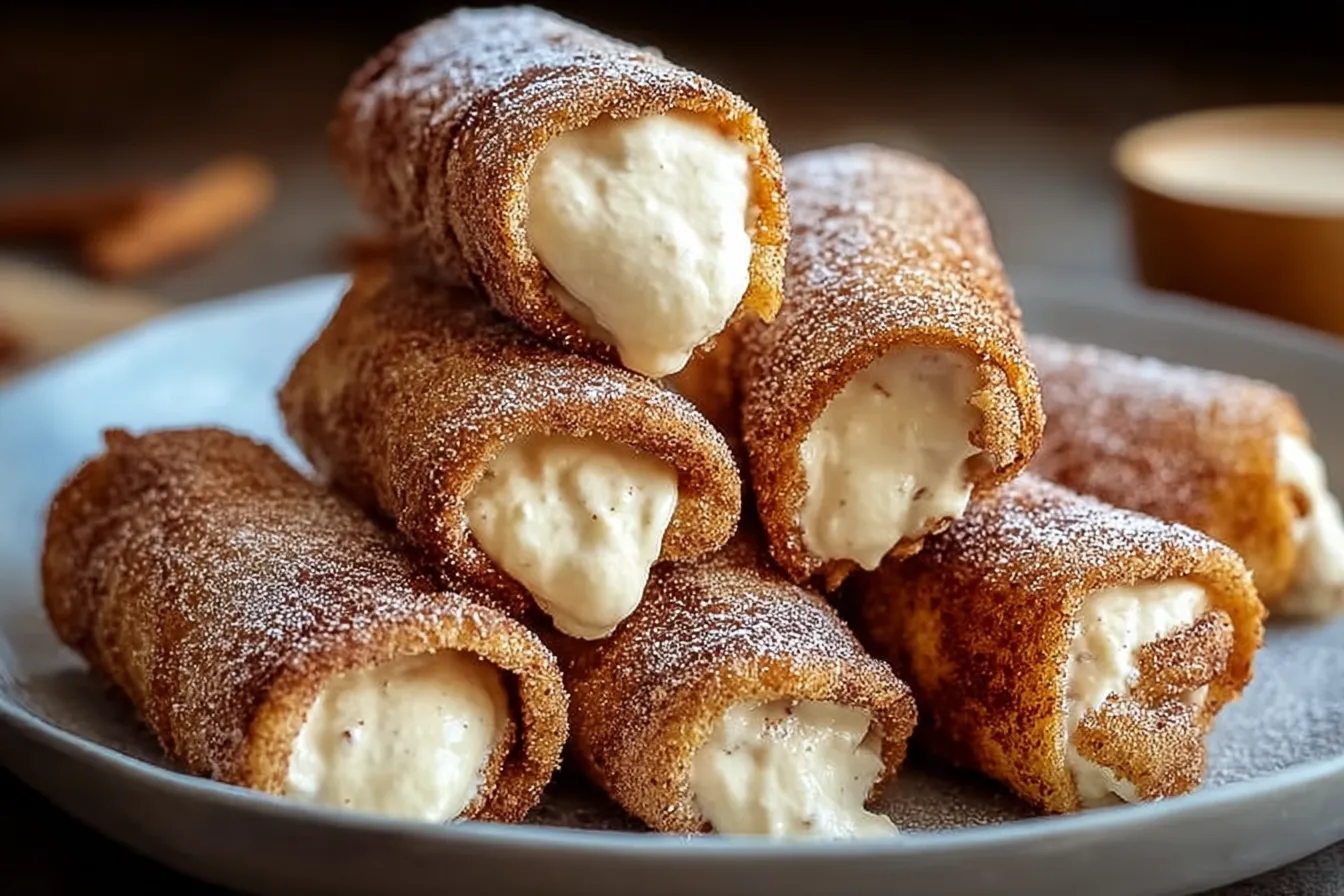 Irresistible Keto Cinnamon Cream Cheese Roll-Ups in 20 Minutes 