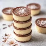 Keto Cheesecake Fat Bombs Served in a Clear Bowl